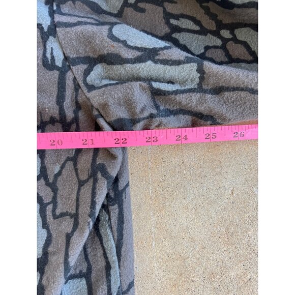 Vintage Duck Bay Camouflage Button-Up Shirt Long Sleeve Hunting Shirt M3 - Picture 4 of 5